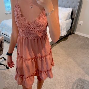 Pink cute dress